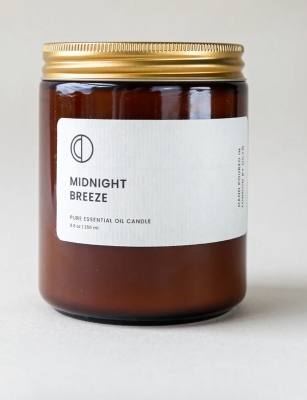 Octo Midnight Breeze Amber Jar Candle 250ml