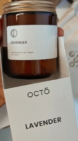 Octo Candle Lavender