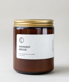 Octo Midnight Breeze Amber Jar Candle 250ml